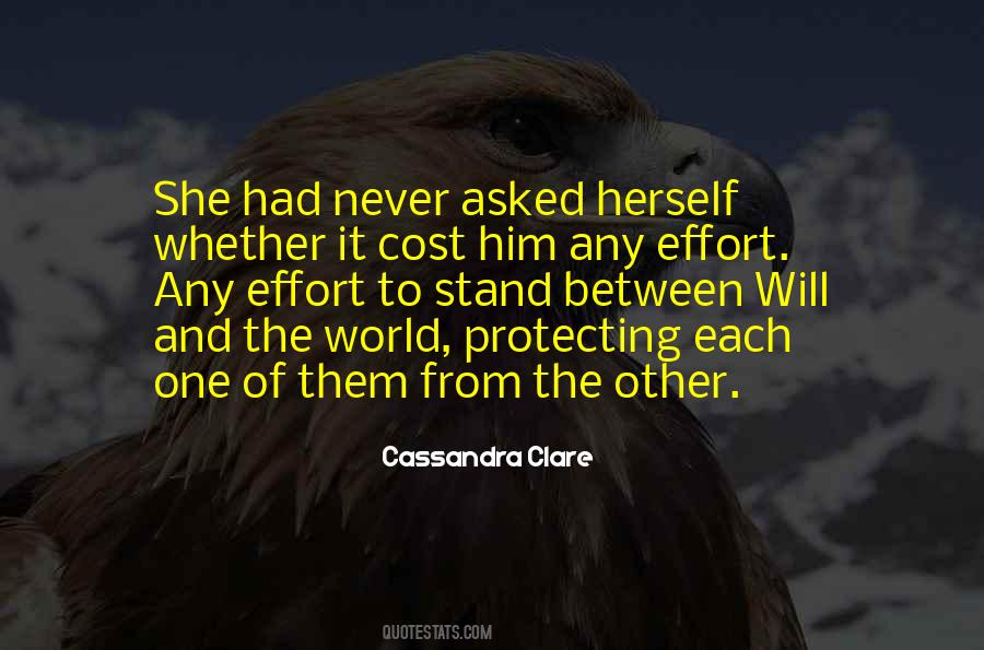 Quotes About Protecting The World #1672496