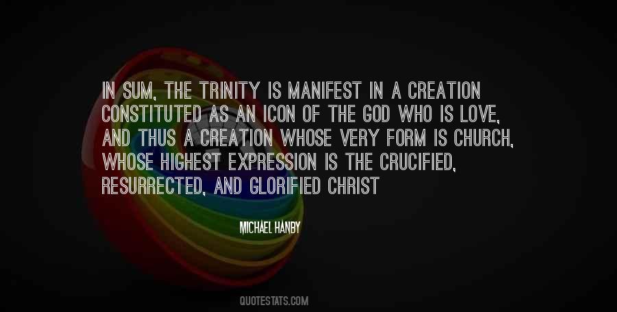 Quotes About The Trinity Of God #1196807