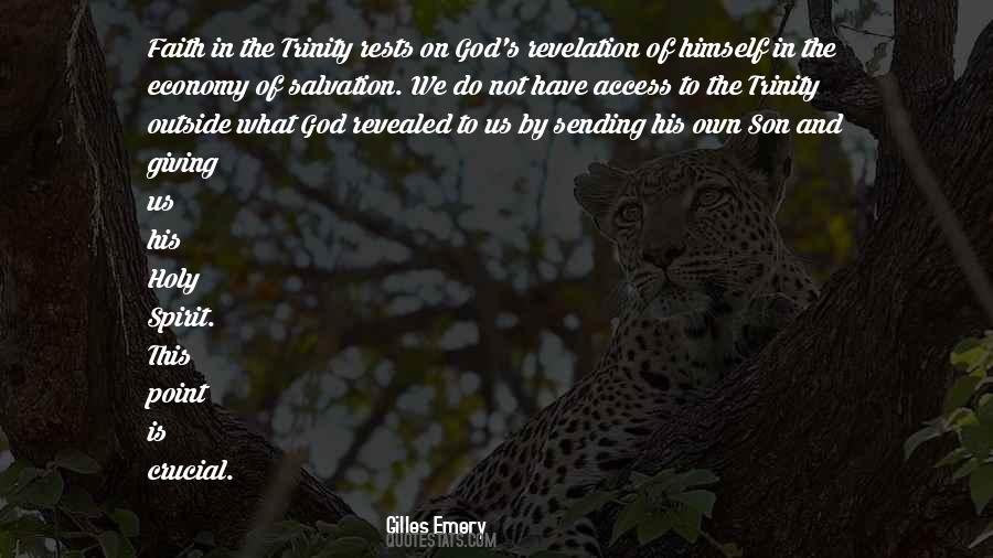 Quotes About The Trinity Of God #1661739