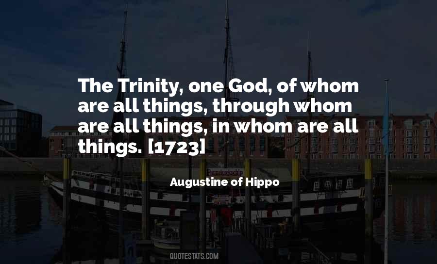 Quotes About The Trinity Of God #433055