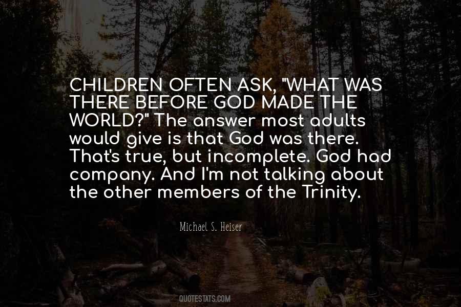 Quotes About The Trinity Of God #599551