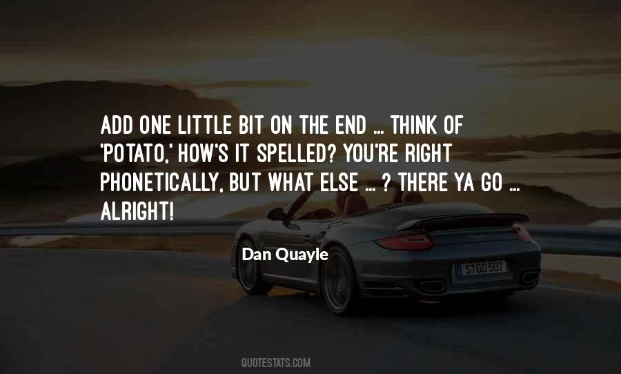 On The End Quotes #839115