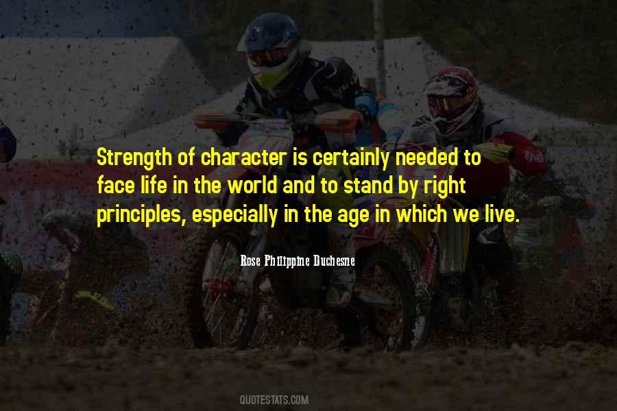 Quotes About Strength Of Character #1318836