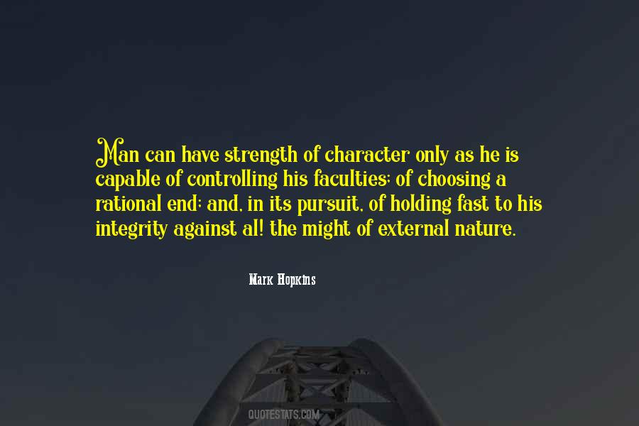 Quotes About Strength Of Character #42380