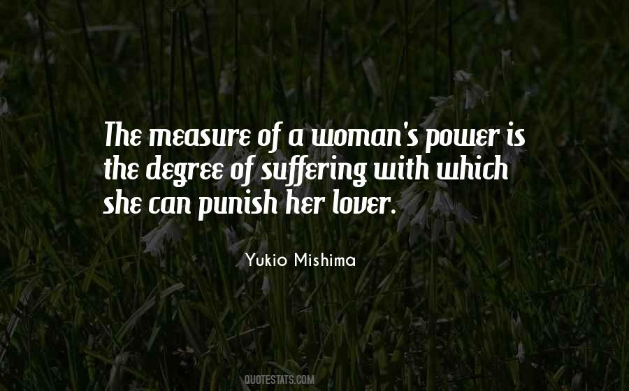 Measure Of A Woman Quotes #229168