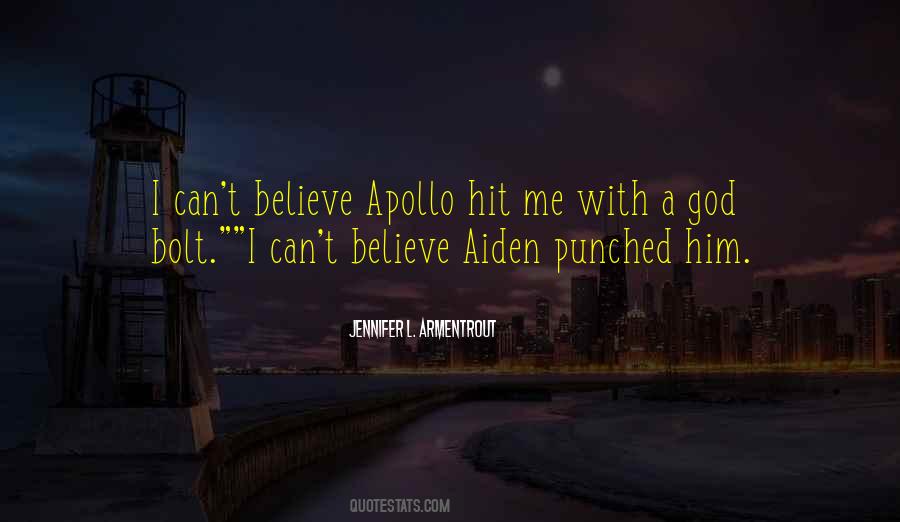 Quotes About Apollo God #1643767