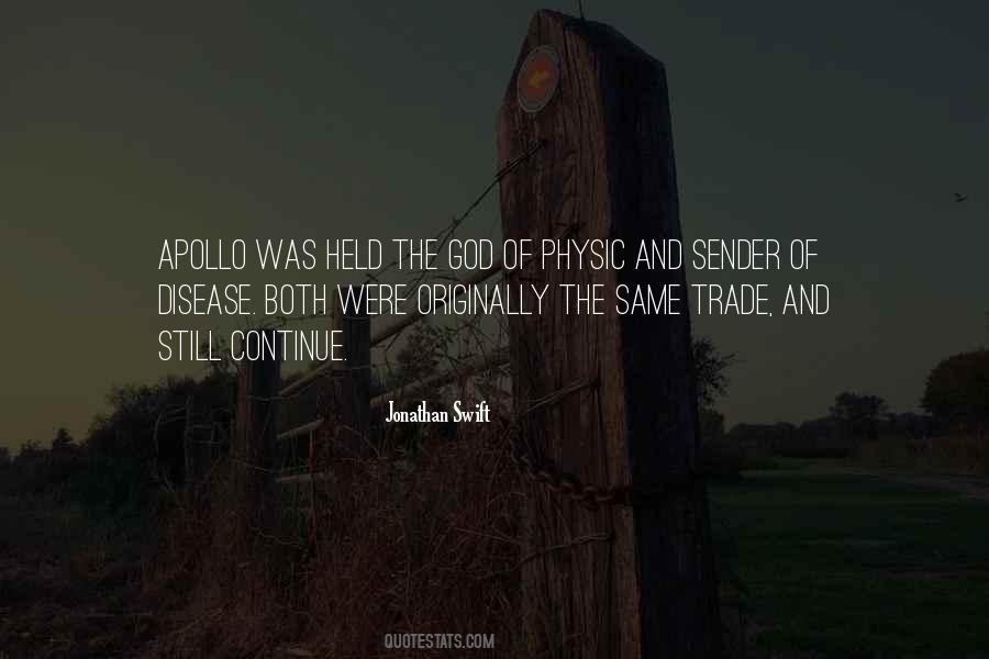 Quotes About Apollo God #436096