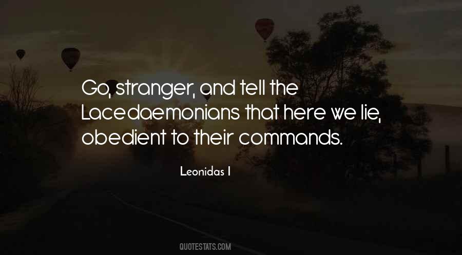 Quotes About Leonidas #1148031