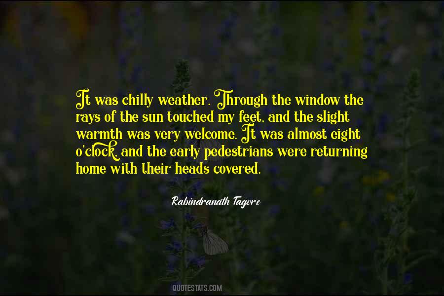 Quotes About Chilly Weather #1818597