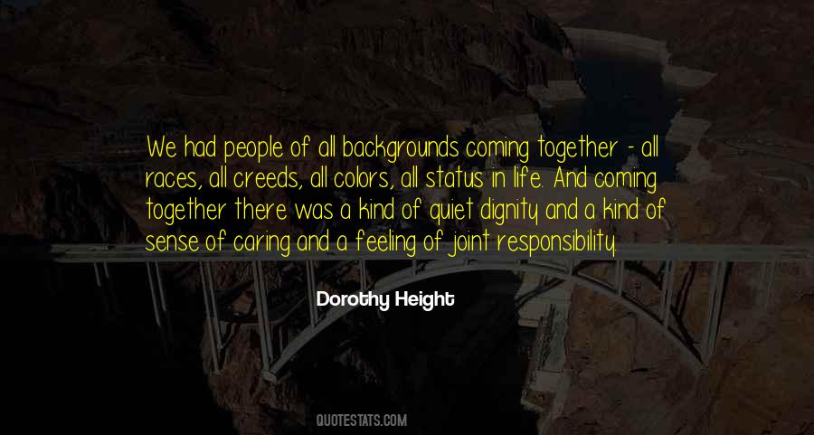 People Coming Together Quotes #189970