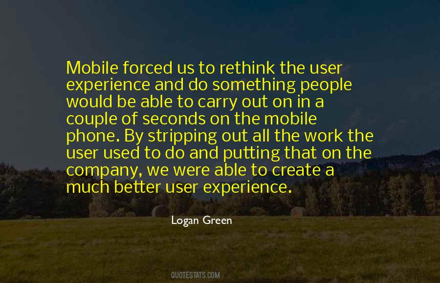 Quotes About User Experience #208093