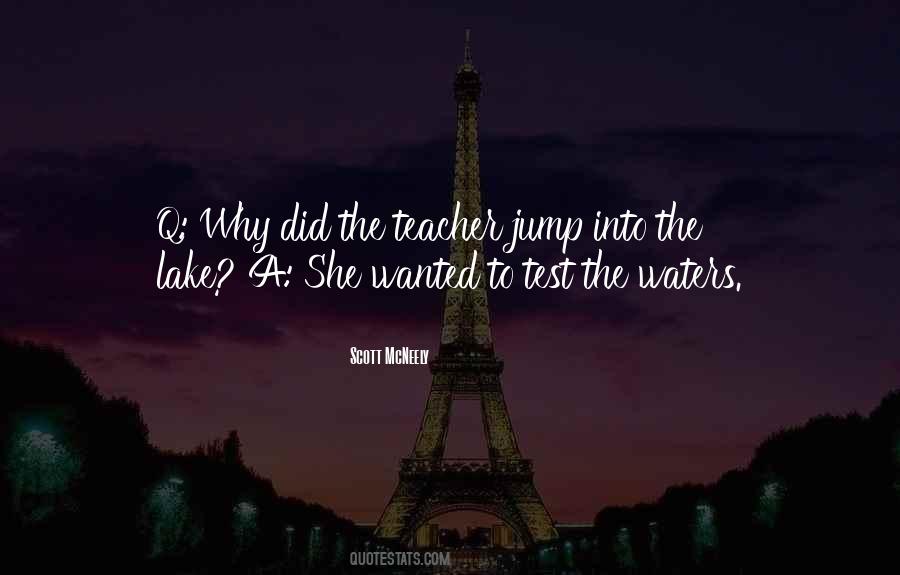 Test The Waters Quotes #1760143