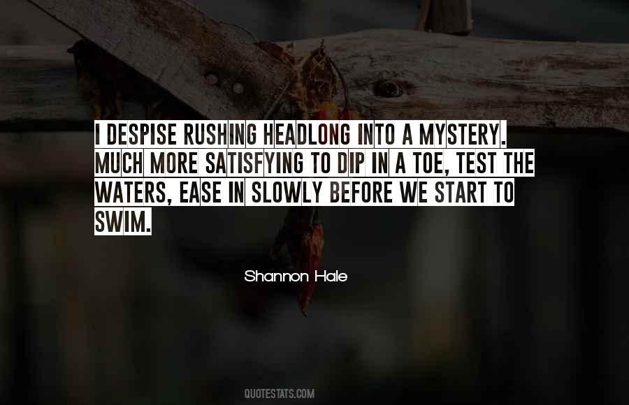 Test The Waters Quotes #436983