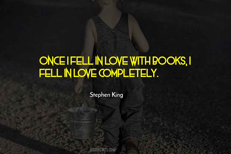 Quotes About Love Stephen King #225889