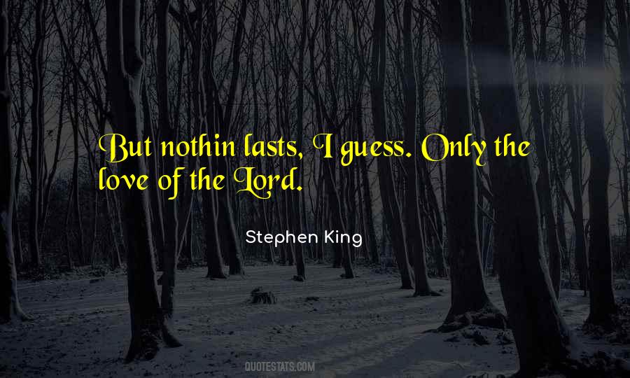 Quotes About Love Stephen King #524403