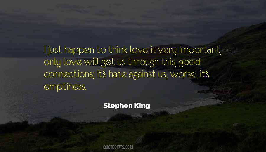 Quotes About Love Stephen King #744255
