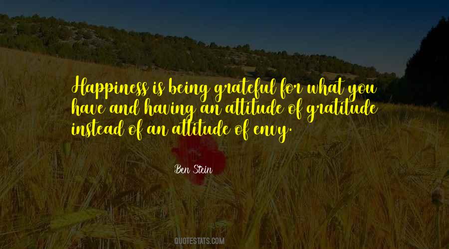 Grateful Attitude Quotes #846369