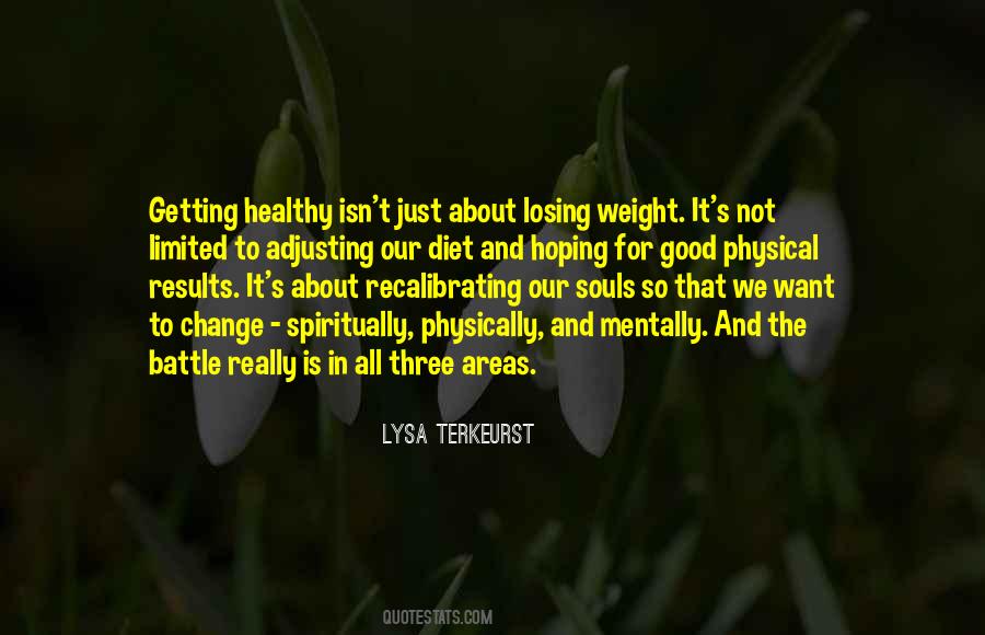 Quotes About Losing Weight #608749