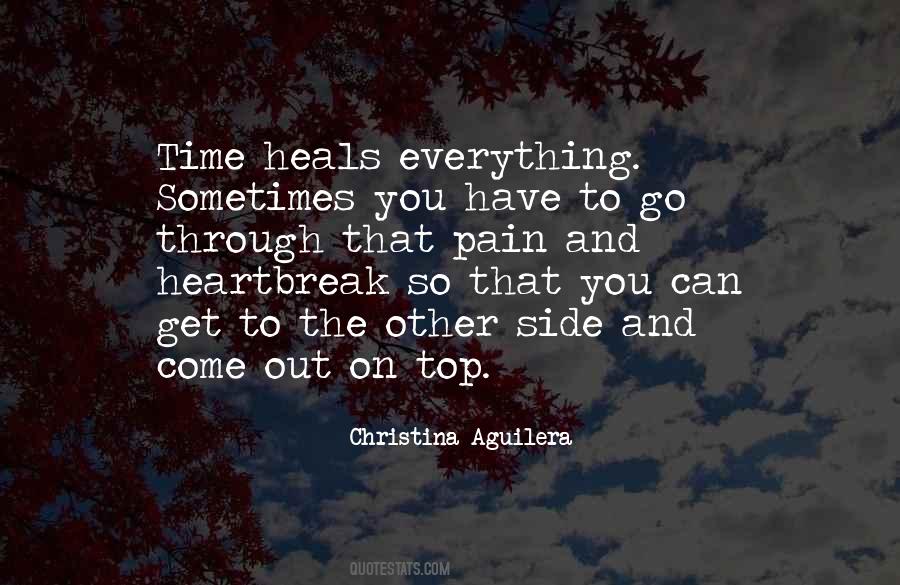 Quotes About Time Heals Everything #1200483