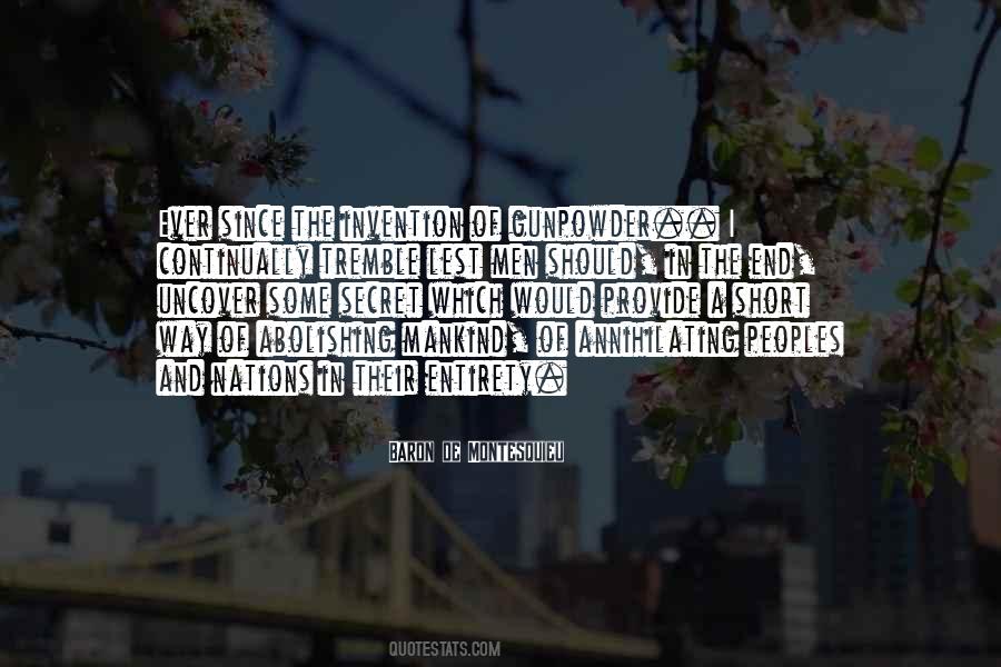 End Of Mankind Quotes #1565664