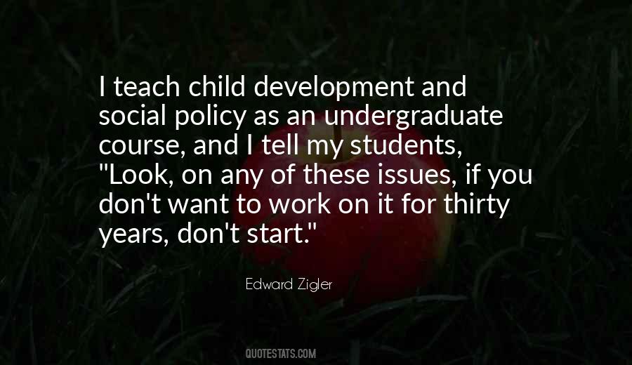 Quotes About Social Policy #118136