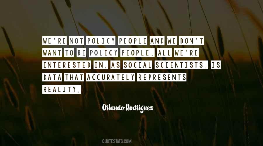 Quotes About Social Policy #1503592