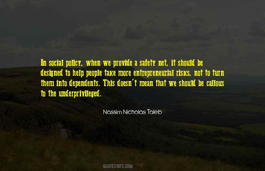 Quotes About Social Policy #1619593