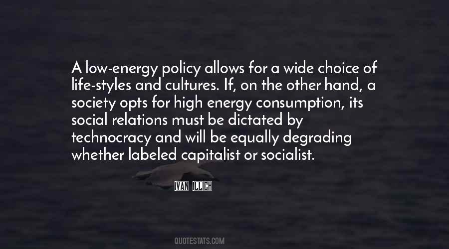 Quotes About Social Policy #656812