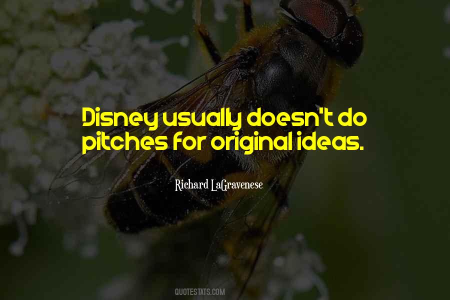 Quotes About Original Ideas #1656877