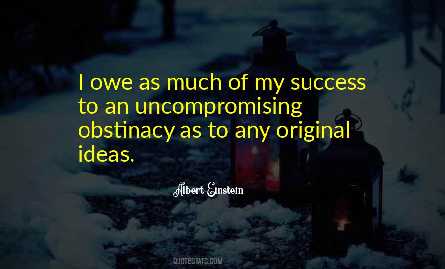 Quotes About Original Ideas #544055