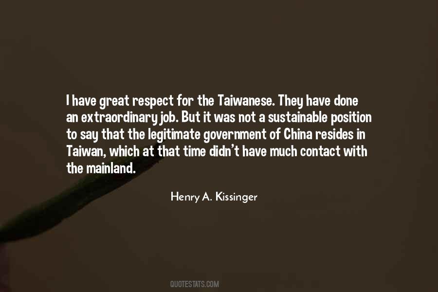 Quotes About Taiwan #676228