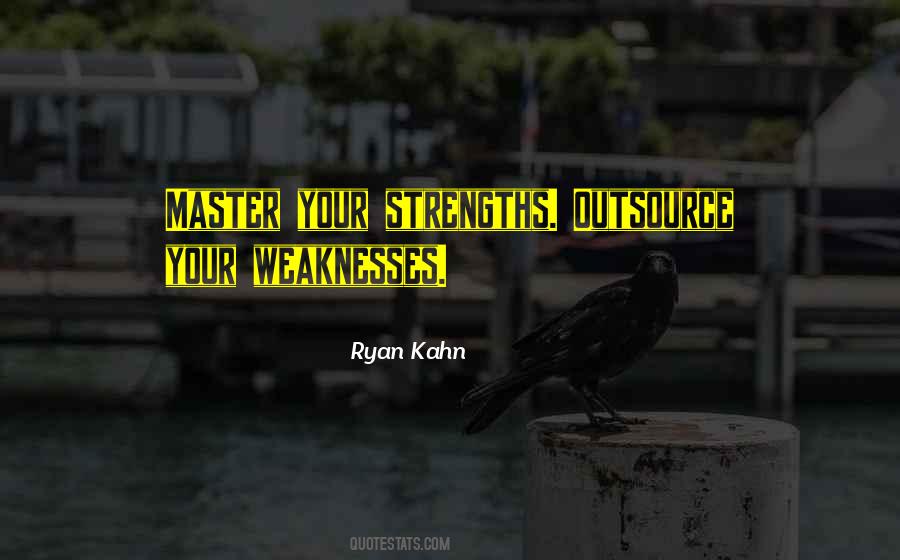 Your Weaknesses Quotes #1000833