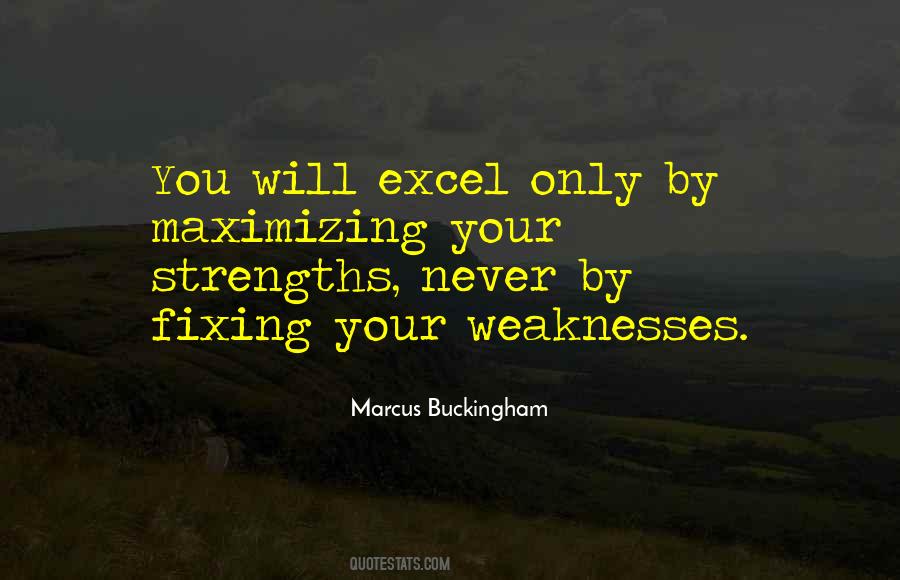 Your Weaknesses Quotes #1276079