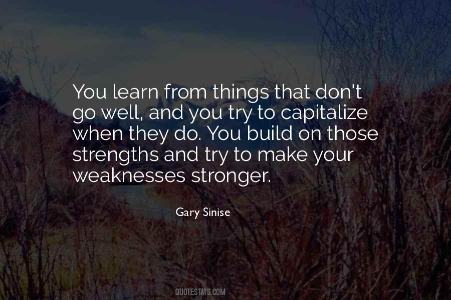 Your Weaknesses Quotes #883468