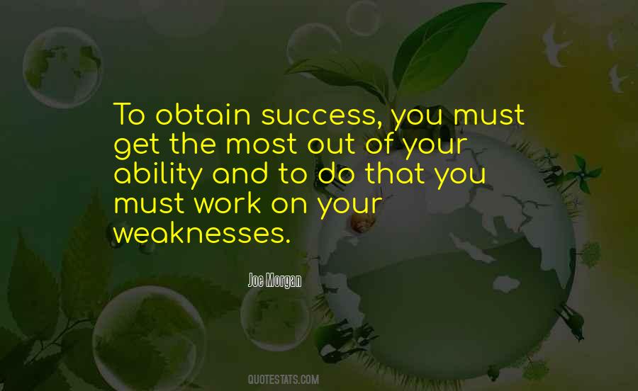 Your Weaknesses Quotes #898585