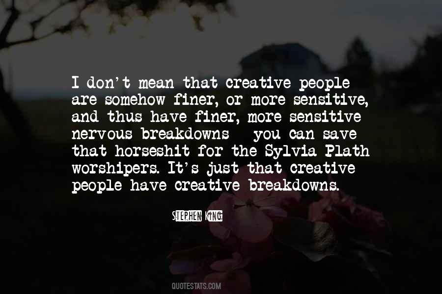 Quotes About Breakdowns #1211156