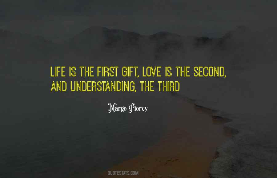 Quotes About First And Second #67248