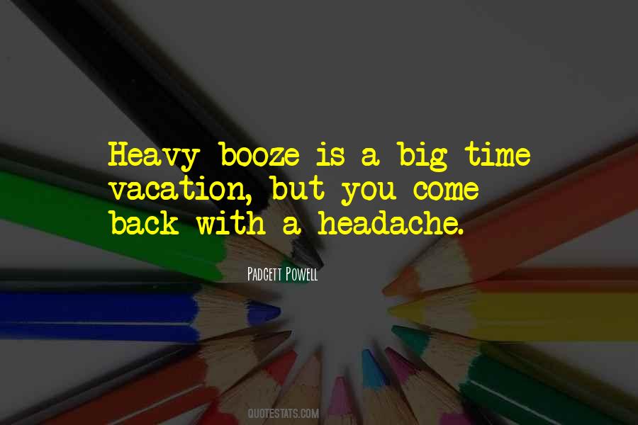 Quotes About Booze #230035