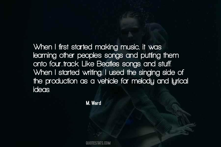 Quotes About Melody Songs #1266836