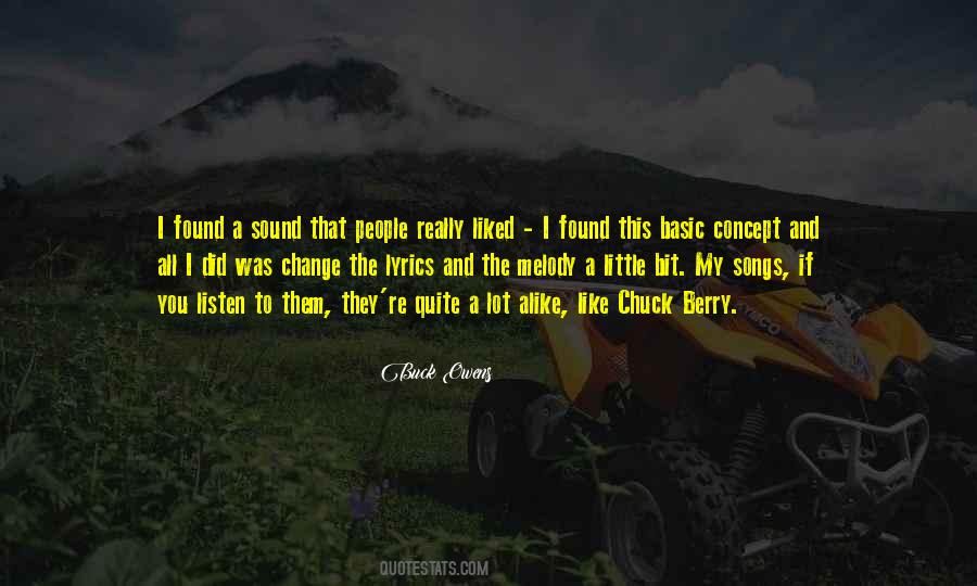 Quotes About Melody Songs #1816879
