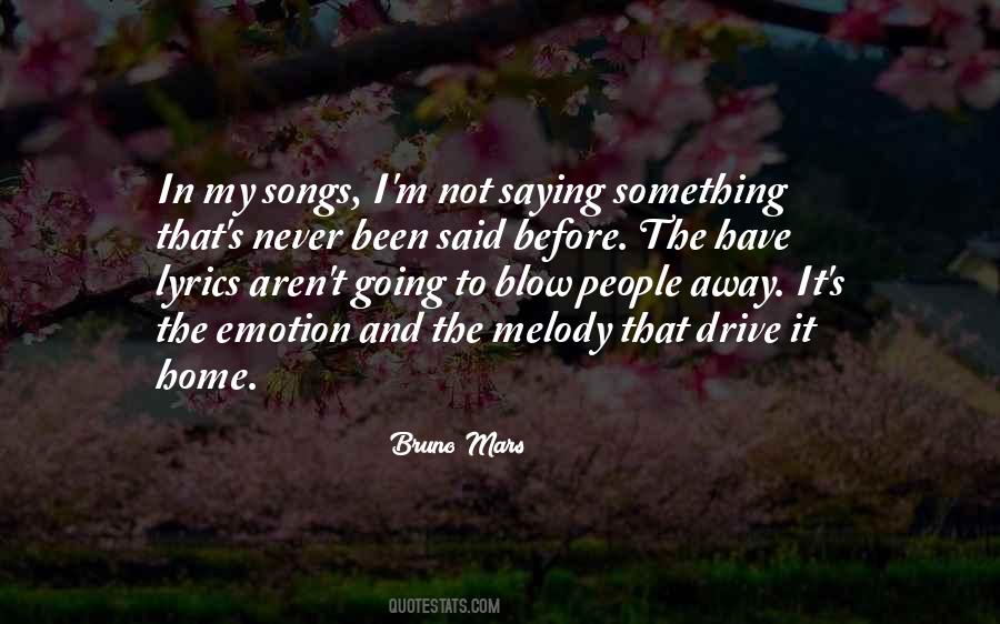 Quotes About Melody Songs #260810