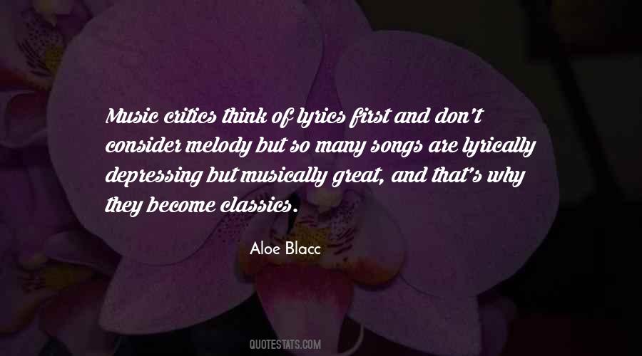 Quotes About Melody Songs #338640