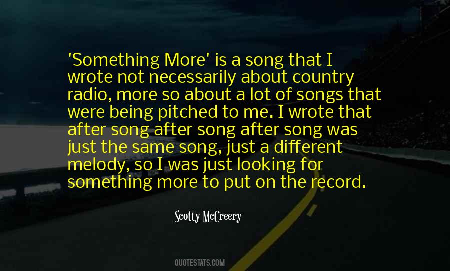 Quotes About Melody Songs #415829