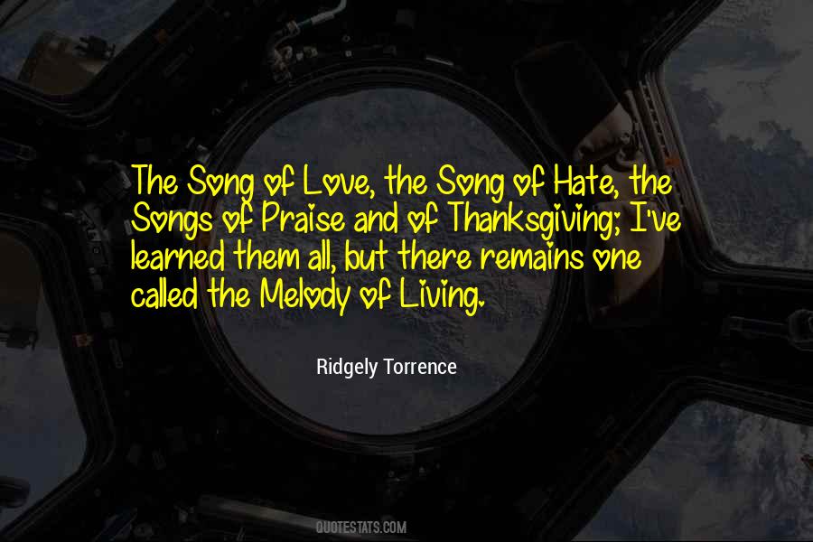 Quotes About Melody Songs #528471