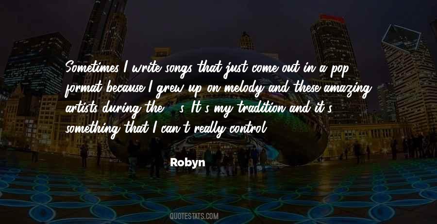 Quotes About Melody Songs #586596