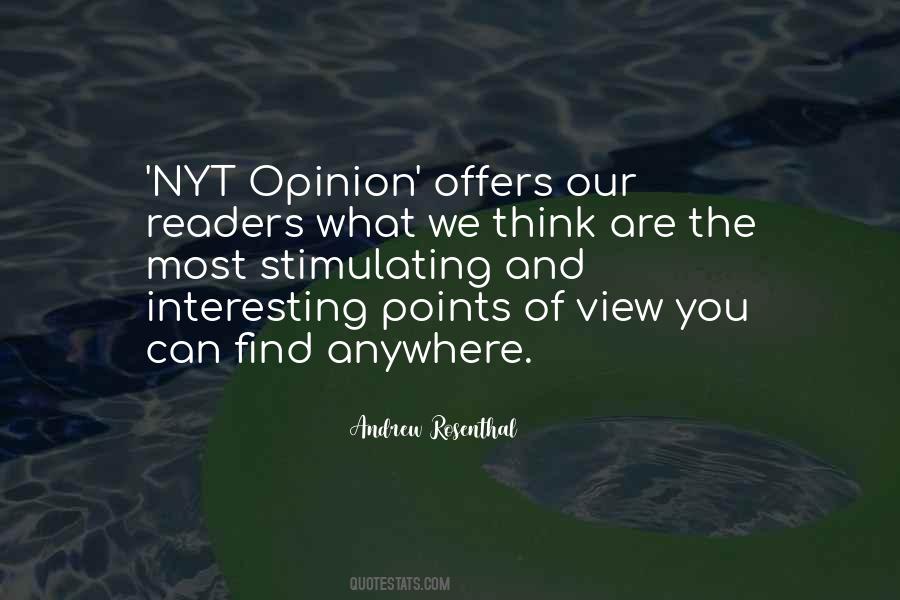Quotes About Points Of View #458353