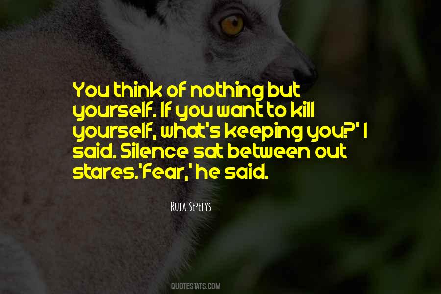 Keeping Silence Quotes #1131068