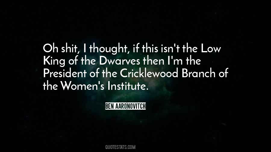 Quotes About The Women's Institute #1103672