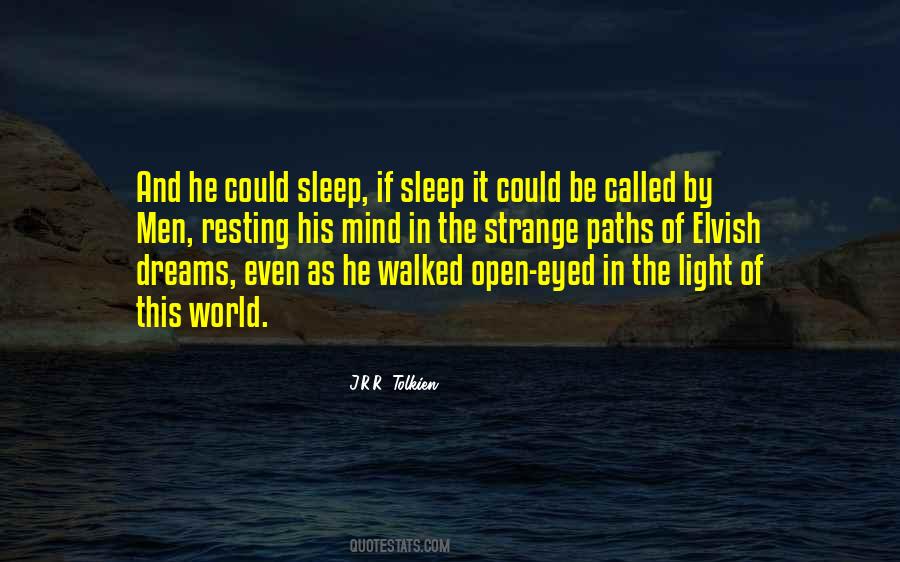 Quotes About Sleep Dreams #205656