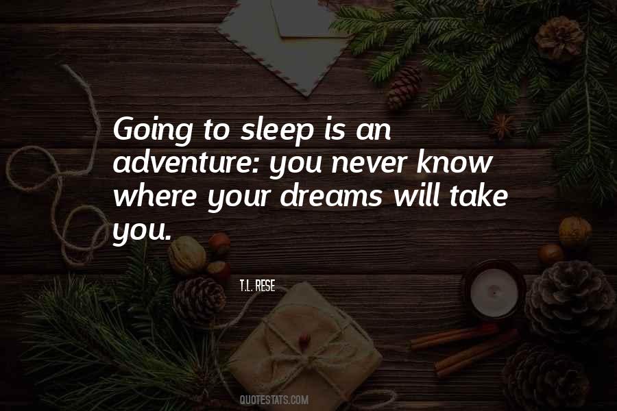 Quotes About Sleep Dreams #326247